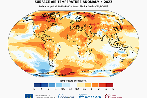 Read more about the article 2023: the hottest year on record – no time to lose for climate action